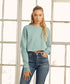 Women´s Cropped Crew Fleece